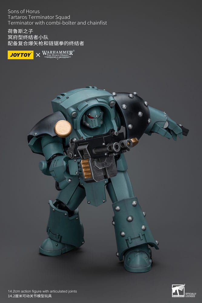 Warhammer The Horus Heresy Action Figure 1/18 Tartaros Terminator Squad Terminator With Combi-Bolter And Chainfist 12 cm