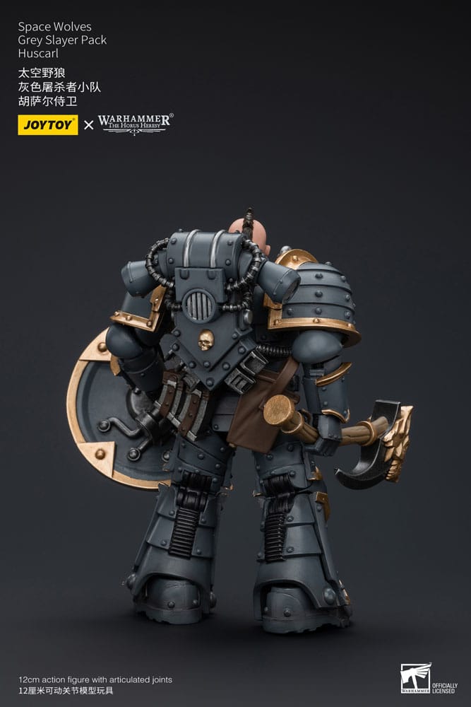 Warhammer The Horus Heresy Action Figure 1/18 Space Wolves Grey Slayer Pack Huscarl 12 cm