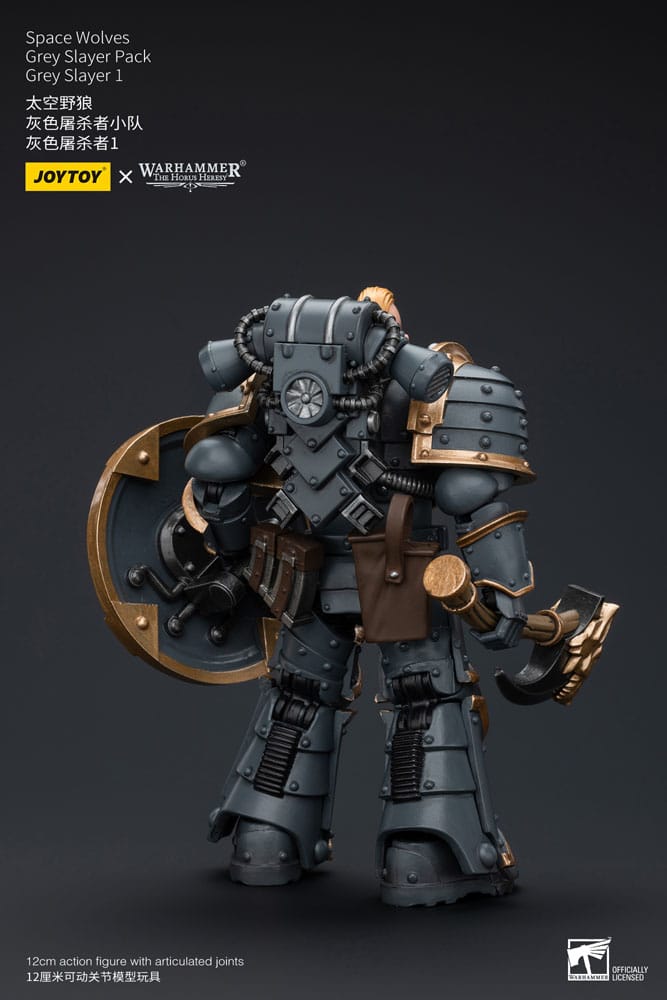 Warhammer The Horus Heresy Action Figure 1/18 Space Wolves Gray Slayer Pack Gray Slayer 1 12 cm