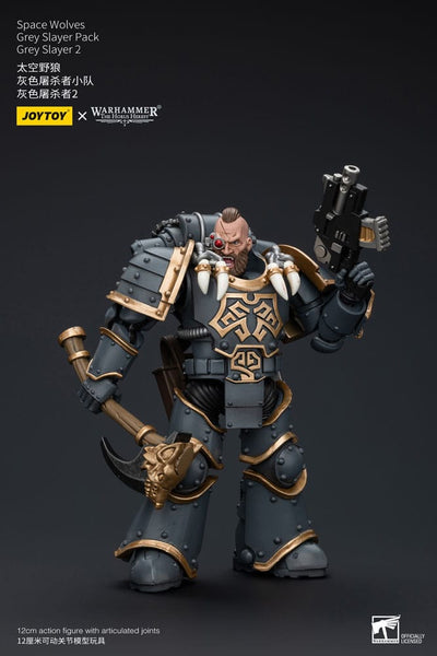 Warhammer The Horus Heresy Action Figure 1/18 Space Wolves Gray Slayer Pack Gray Slayer 2 12 cm