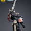 Warhammer 40k Action Figure 1/18 Black Templars The Emperors Champion Rolantus 12 cm