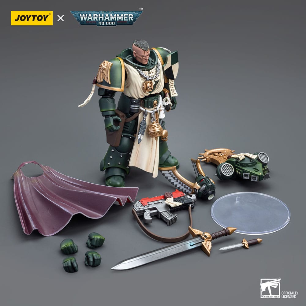 Warhammer 40k Action Figure 1/18 Dark Angels Master Lazarus 12 cm