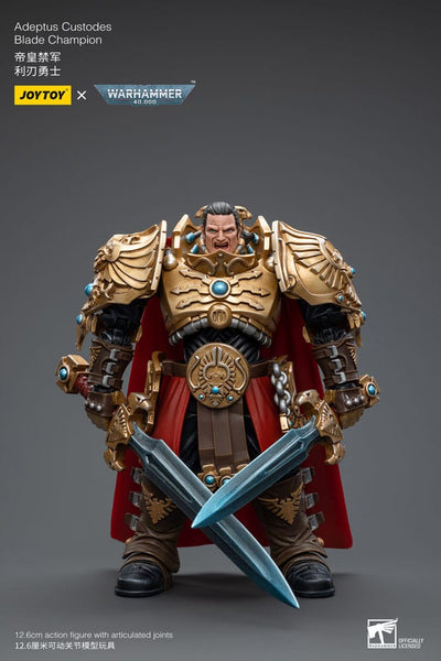 Warhammer 40k Action Figure 1/18 Adeptus Custodes Blade Champion 12 cm