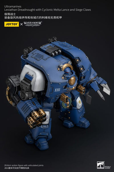 Warhammer The Horus Heresy Action Figure 1/18 Ultramarines Leviathan Dreadnought with Cyclonic Melta Lance And Siege Claws 29 cm