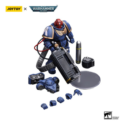 Warhammer 40k Action Figure 1/18 Ultramarines Desolation Sergeant with Vengor Launcher 12 cm