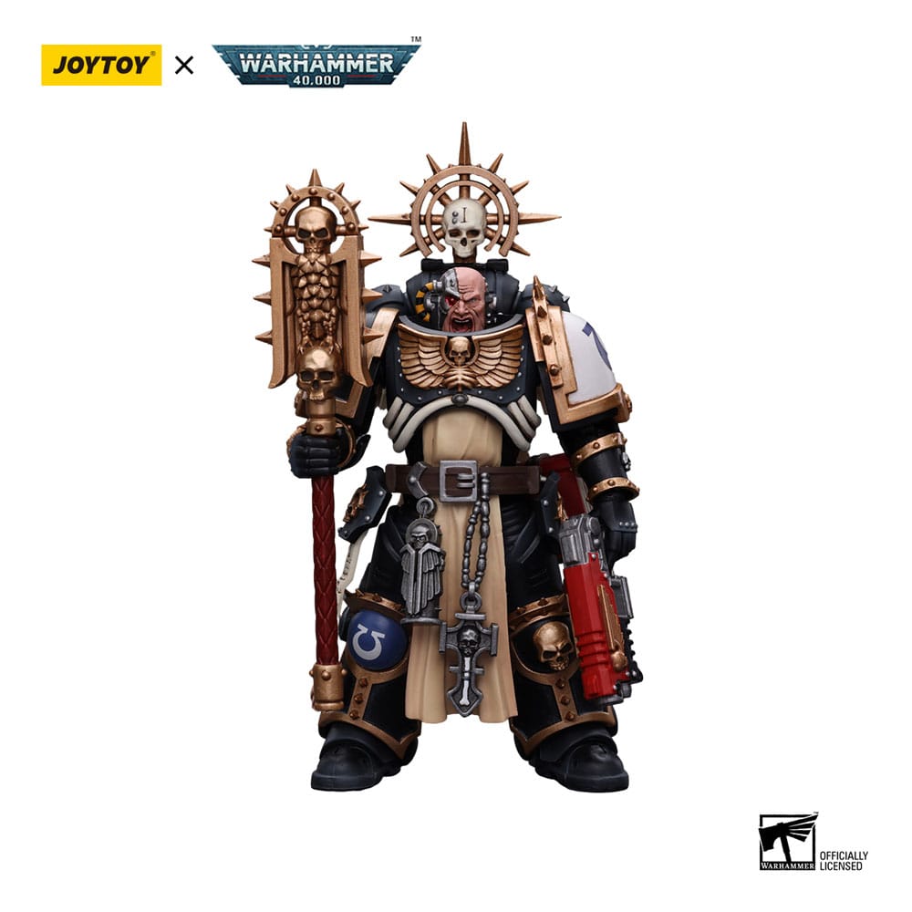 Warhammer 40k Action Figure 1/18 Ultramarines Chaplain (Indomitus) 12 cm