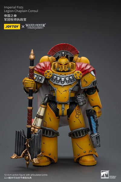 Warhammer The Horus Heresy Action Figure 1/18 Imperial Fists Legion Chaplain Consul 12 cm