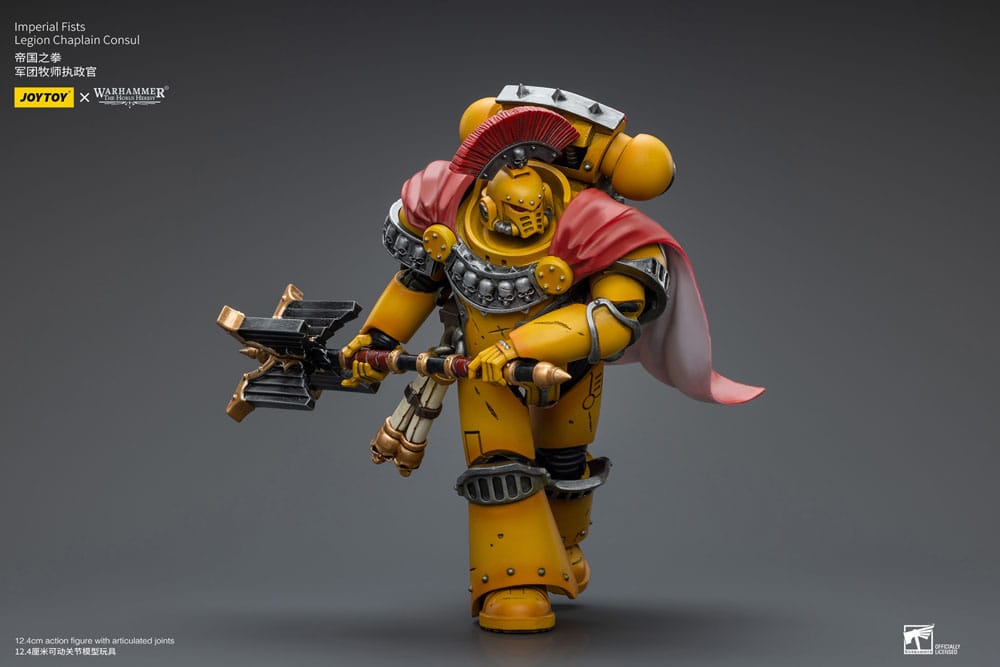 Warhammer The Horus Heresy Action Figure 1/18 Imperial Fists Legion Chaplain Consul 12 cm