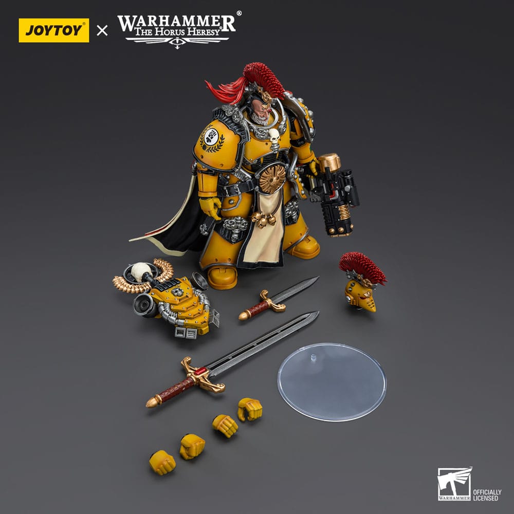 Warhammer The Horus Heresy Action Figure 1/18 Imperial Fists Legion Praetor with Power Sword 12 cm