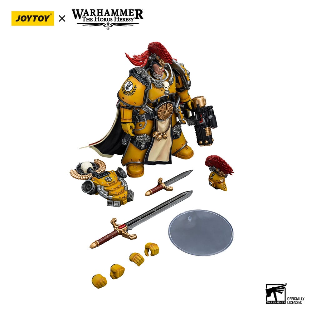 Warhammer The Horus Heresy Action Figure 1/18 Imperial Fists Legion Praetor with Power Sword 12 cm