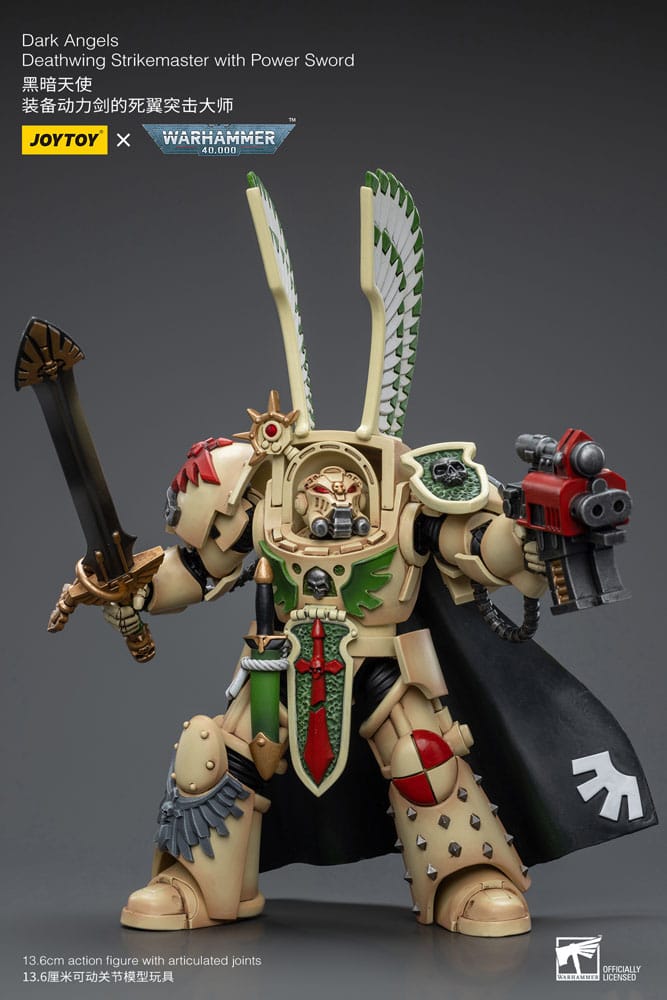 Warhammer 40k Action Figure 1/18 Dark Angels Deathwing Strikemaster with Power Sword 12 cm