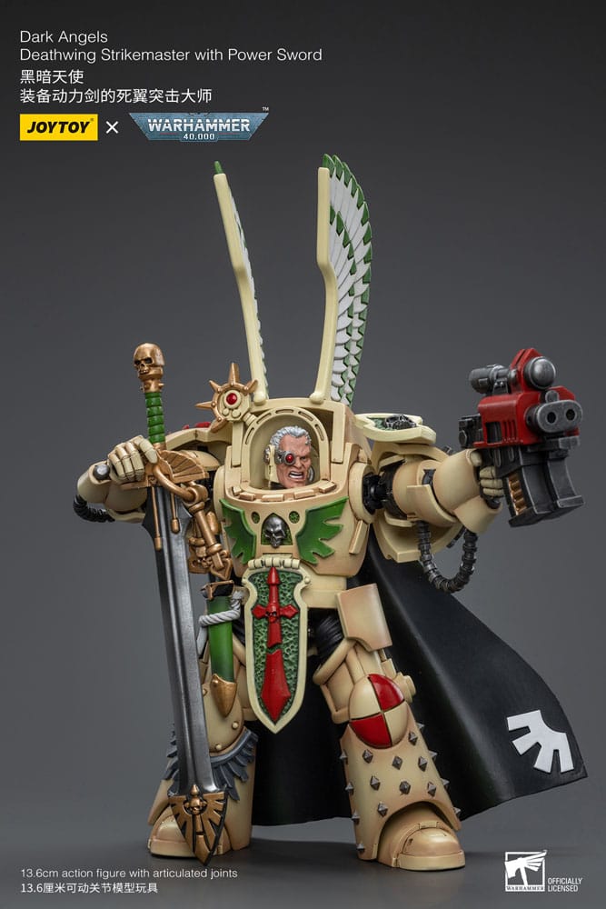 Warhammer 40k Action Figure 1/18 Dark Angels Deathwing Strikemaster with Power Sword 12 cm