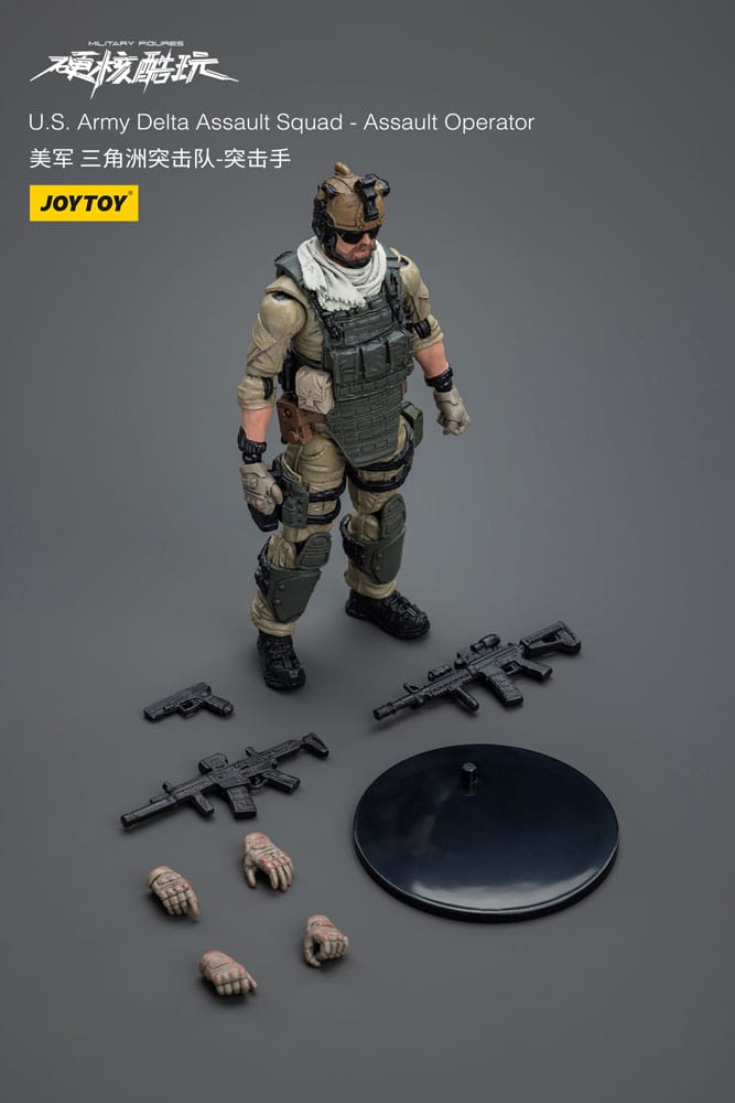 Hardcore Coldplay Action Figure 1/18 U.S. Army Delta Assault Squad Operator 11 cm