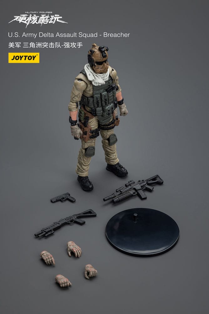 Hardcore Coldplay Action Figure 1/18 U.S. Army Delta Assault Squad Breacher 11 cm