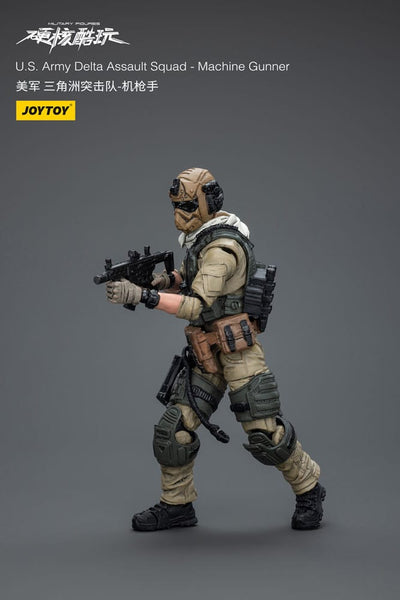 Hardcore Coldplay Action Figure 1/18 U.S. Army Delta Assault Squad Machine Gunner 11 cm