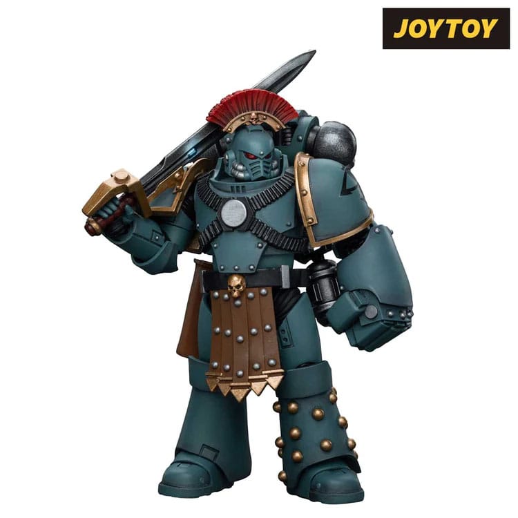 Warhammer The Horus Heresy Action Figure 1/18 Sons of Horus MKIV Tactical Squad Sergeant with Power Fist 12 cm