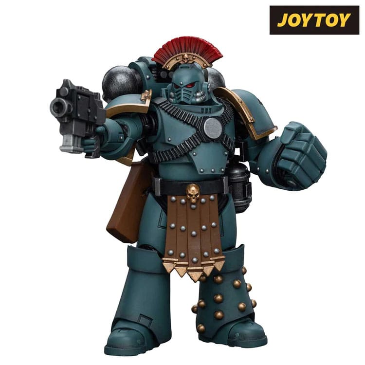 Warhammer The Horus Heresy Action Figure 1/18 Sons of Horus MKIV Tactical Squad Sergeant with Power Fist 12 cm