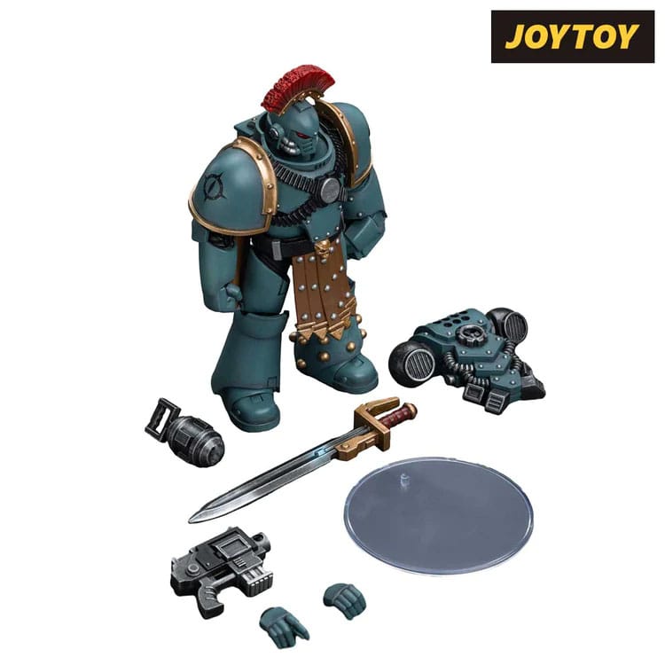 Warhammer The Horus Heresy Action Figure 1/18 Sons of Horus MKIV Tactical Squad Sergeant with Power Fist 12 cm