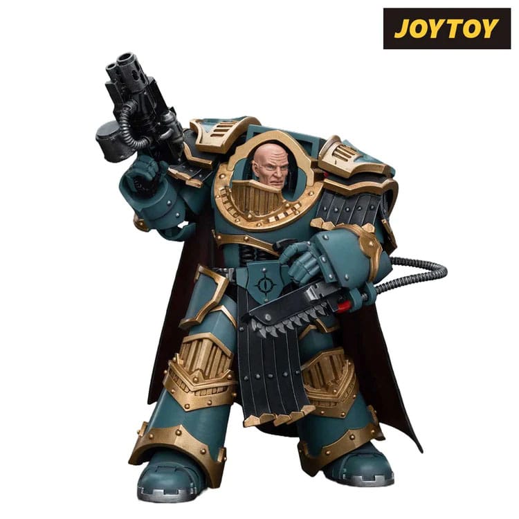 Warhammer The Horus Heresy Action Figure 1/18 Sons of Horus Legion Praetor in Cataphractii Terminator Armour 12 cm