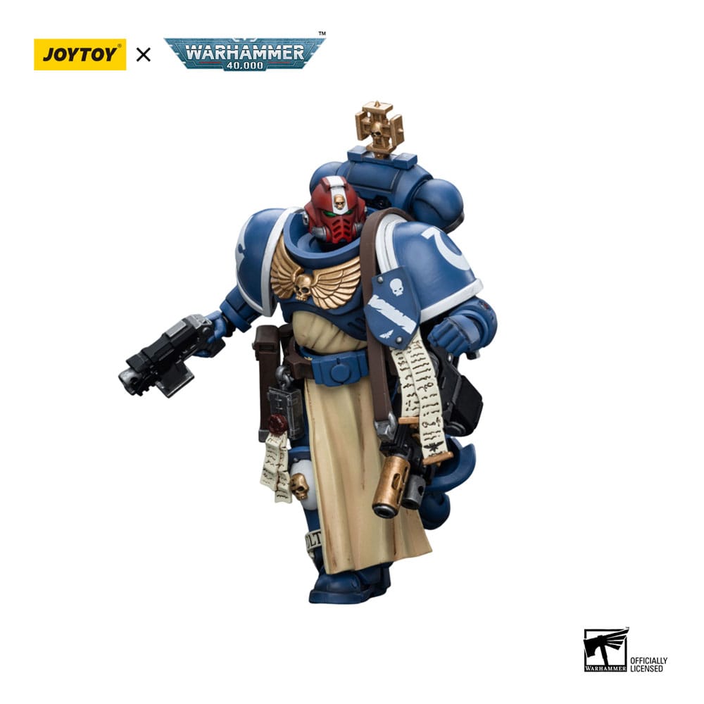 Warhammer 40k Action Figure 1/18 Ultramarines Sternguard Veteran Sergeant 12 cm