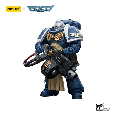 Warhammer 40k Action Figure 1/18 Ultramarines Sternguard Veteran with Heavy Bolter 12 cm