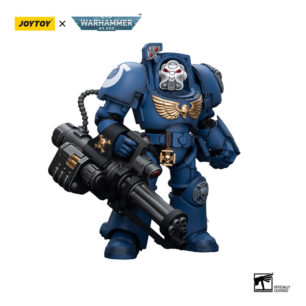 Warhammer 40k Action Figure 1/18 Ultramarines Terminator Squad Terminator with Assault Cannon 12 cm