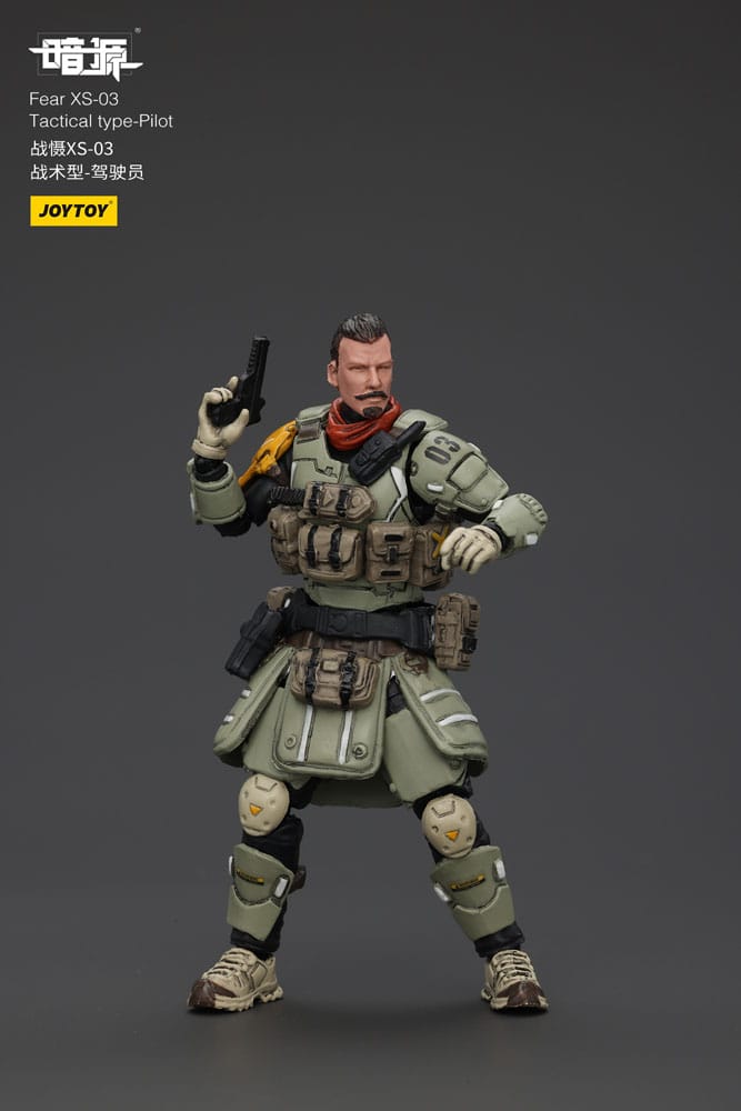 Battle For the Stars Actionfigur Fear XS-03 Tactical type-Pilot 12 cm