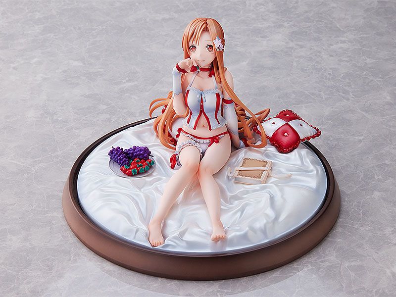 Sword Art Online PVC Statue 1/7 Asuna Negligee Ver. KADOKAWA Special Set 15 cm