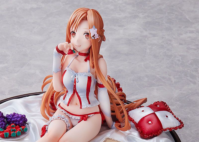 Sword Art Online PVC Statue 1/7 Asuna Negligee Ver. KADOKAWA Special Set 15 cm