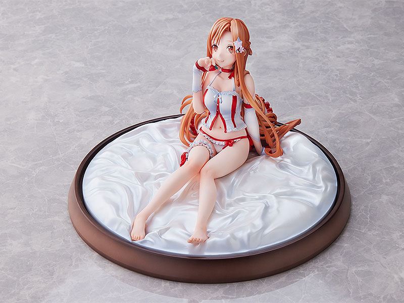 Sword Art Online PVC Statue 1/7 Asuna Negligee Ver. KADOKAWA Special Set 15 cm