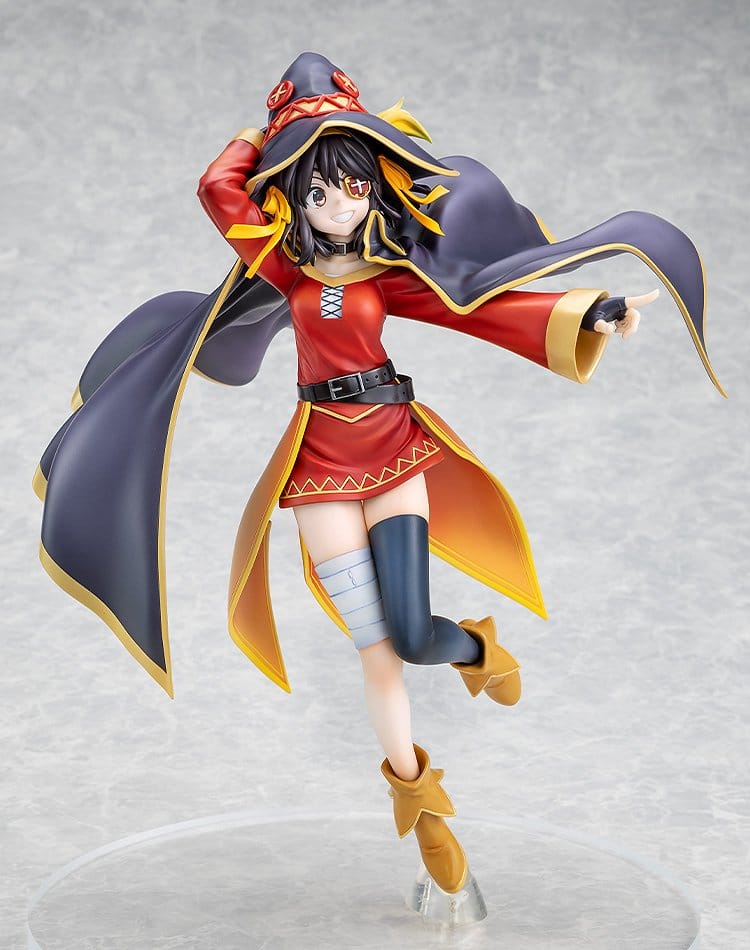 Konosuba x Haruhi Suzumiya PVC Figure 1/7 Haruhi Suzumiya Megumin Collaboration Ver. Illustration by Noizi Ito 25 cm