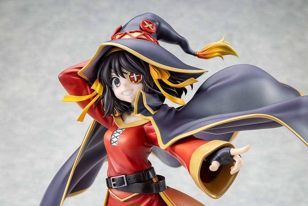 Konosuba x Haruhi Suzumiya PVC Figure 1/7 Haruhi Suzumiya Megumin Collaboration Ver. Illustration by Noizi Ito 25 cm