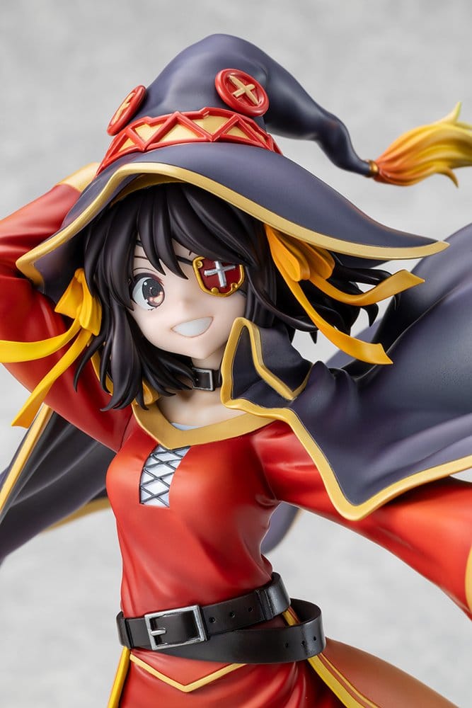 Konosuba x Haruhi Suzumiya PVC Figure 1/7 Haruhi Suzumiya Megumin Collaboration Ver. Illustration by Noizi Ito 25 cm