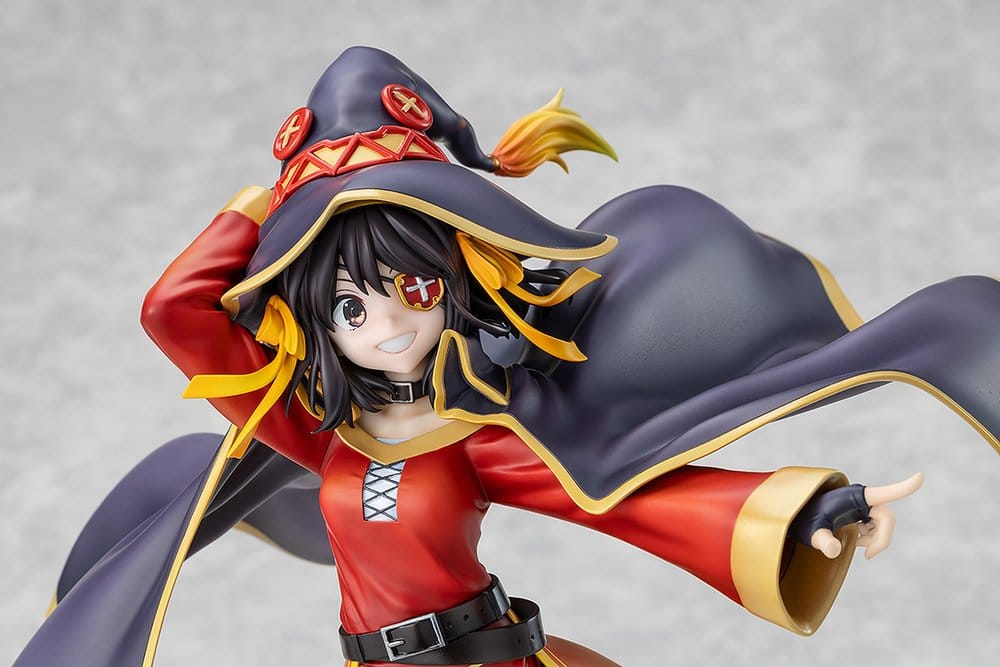 Konosuba x Haruhi Suzumiya PVC Figure 1/7 Haruhi Suzumiya Megumin Collaboration Ver. Illustration by Noizi Ito 25 cm