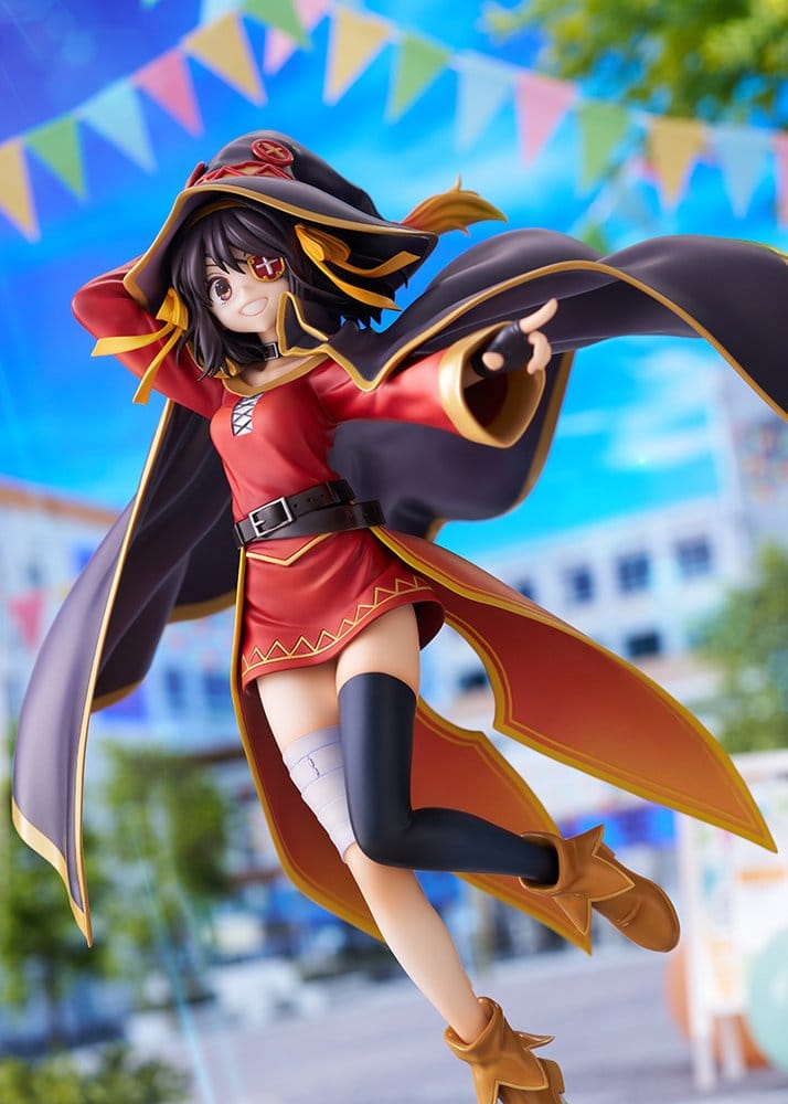 Konosuba x Haruhi Suzumiya PVC Figure 1/7 Haruhi Suzumiya Megumin Collaboration Ver. Illustration by Noizi Ito 25 cm