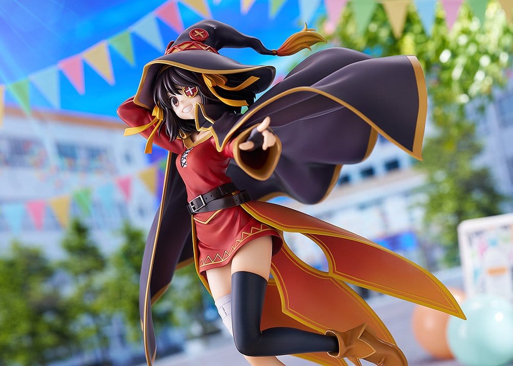 Konosuba x Haruhi Suzumiya PVC Figure 1/7 Haruhi Suzumiya Megumin Collaboration Ver. Illustration by Noizi Ito 25 cm