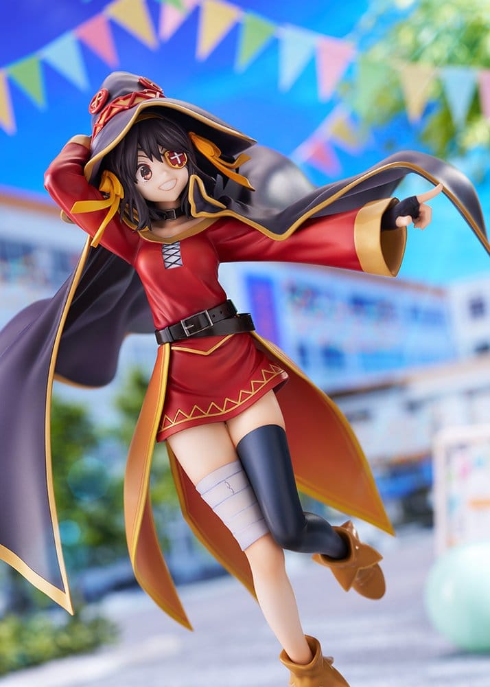 Konosuba x Haruhi Suzumiya PVC Figure 1/7 Haruhi Suzumiya Megumin Collaboration Ver. Illustration by Noizi Ito 25 cm