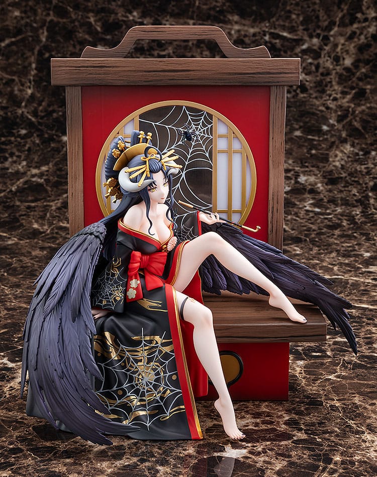 Overlord Statue 1/7 Albedo Splendid Kimono Ver. 27 cm