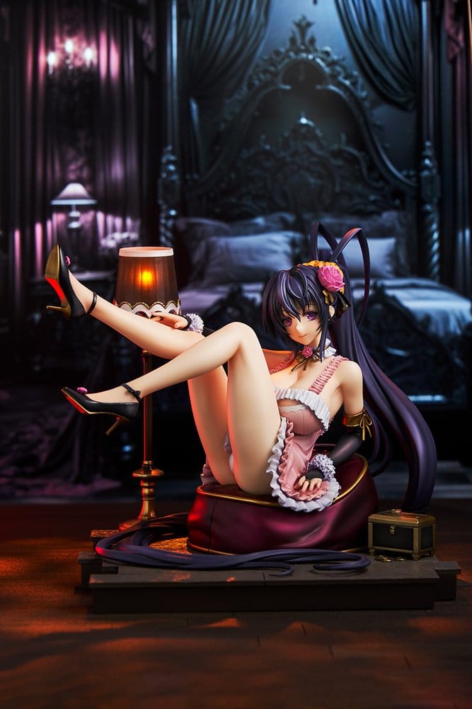 High School DxD PVC Figure 1/6.5 Akeno Himejima Light Novel 15th Anniversary ver. (Renewal Package Edition) 17 cm