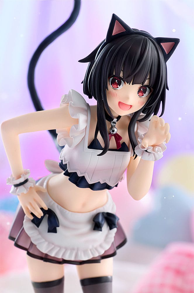 Konosuba God's blessing on this wonderful world! PVC Statue Megumin: Light Novel Catgirl Maid Ver. 16 cm