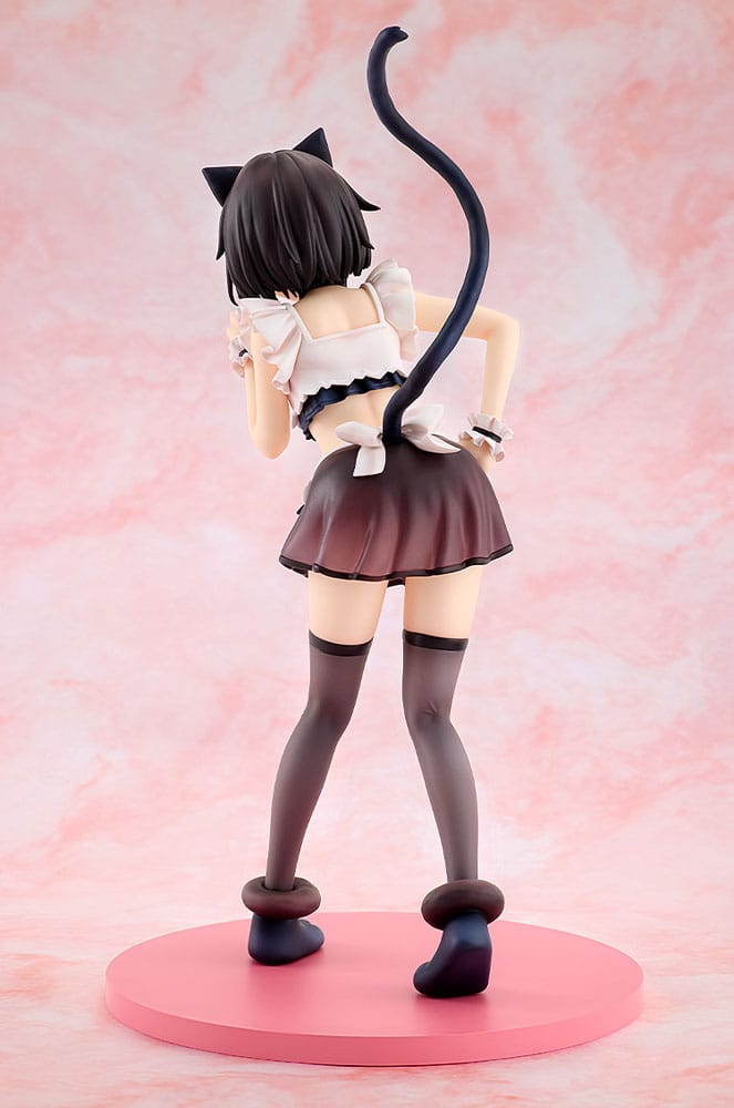 Konosuba God's blessing on this wonderful world! PVC Statue Megumin: Light Novel Catgirl Maid Ver. 16 cm