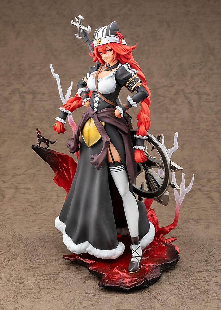 Overlord PVC Statue 1/8 Lupusregina Beta 10th Anniversary so-bin Ver. with Background Parts 22 cm