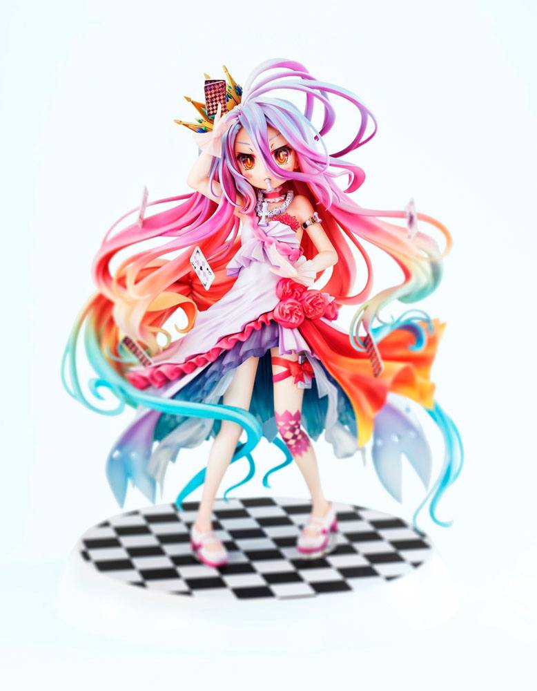 No Game No Life Statue 1/7 Shiro Dress Ver. 24 cm