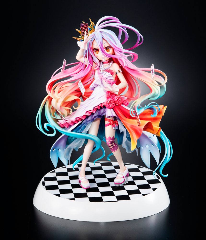 No Game No Life Statue 1/7 Shiro Dress Ver. 24 cm