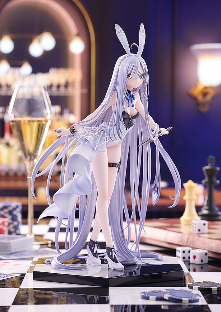 Playing Death Games to Put Food on the Table Wolf PVC Statue 1/7 Light Novel: Yuki Bunny Dress Ver. 25 cm