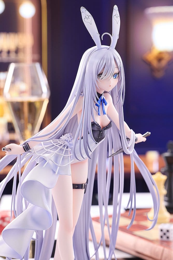 Playing Death Games to Put Food on the Table Wolf PVC Statue 1/7 Light Novel: Yuki Bunny Dress Ver. 25 cm