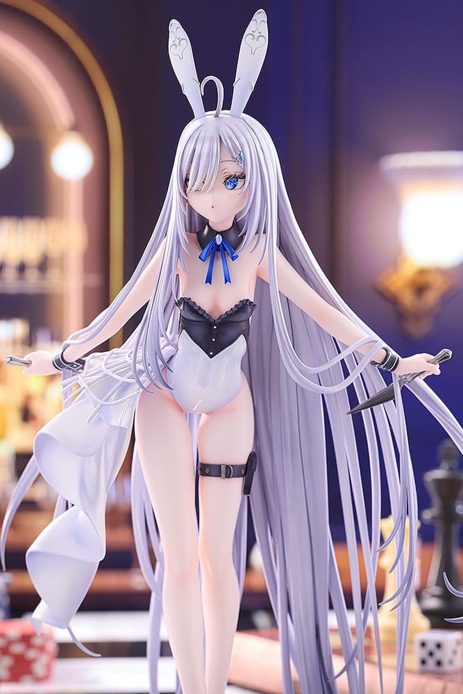 Playing Death Games to Put Food on the Table Wolf PVC Statue 1/7 Light Novel: Yuki Bunny Dress Ver. 25 cm