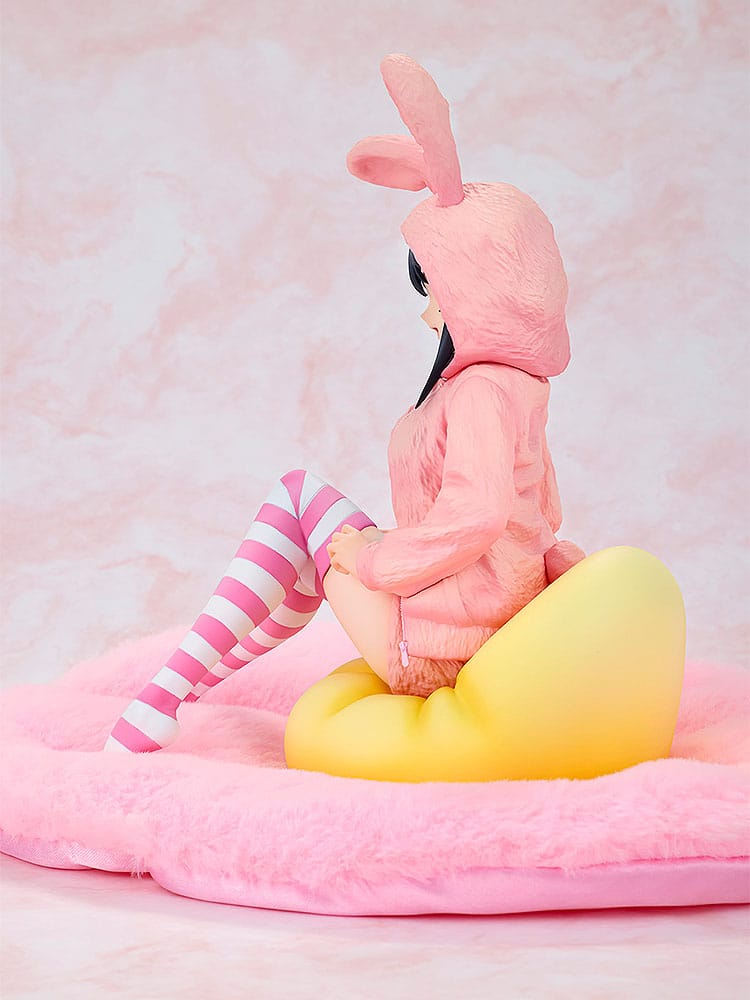 Rascal Does Not Dream of a Knapsack Kid PVC Statue 1/7 Mai Sakurajima Hoodie Look Rabbit Ears Ver. 18 cm