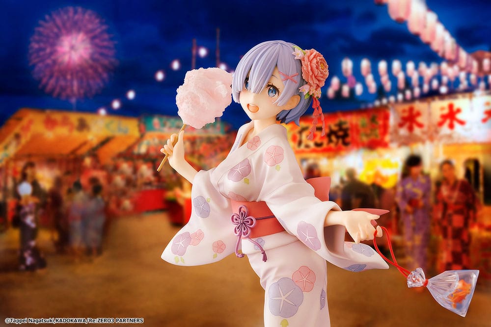 Re:ZERO -Starting Life in Another World- PVC Statue 1/8 Rem Yukata Ver. Renewal Package Edition 23 cm