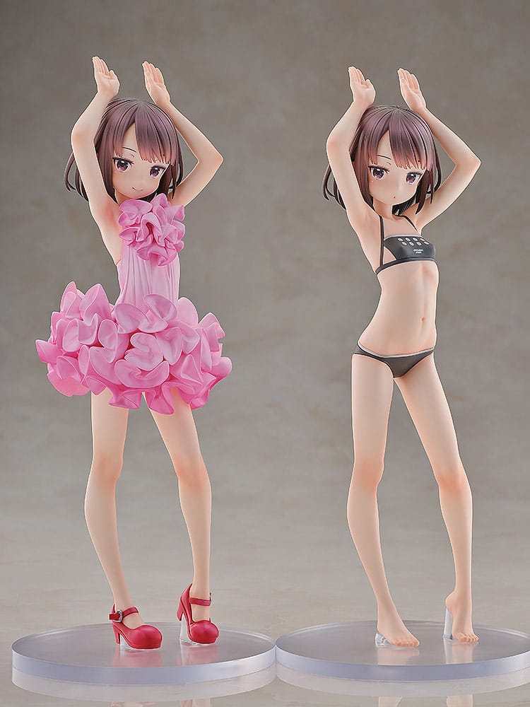 Sword Art Online Alternative: Gun Gale Online Statues 2-Pack 1/7 Llenn: Light Novel Dress & Swimsuit Ver. 23 cm